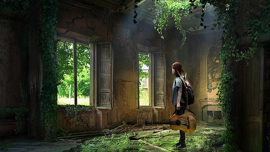 Videojuego, The Last of Us Part II, Ellie (The Last of Us), The Last Of Us, Fondo de pantalla HD HD wallpaper