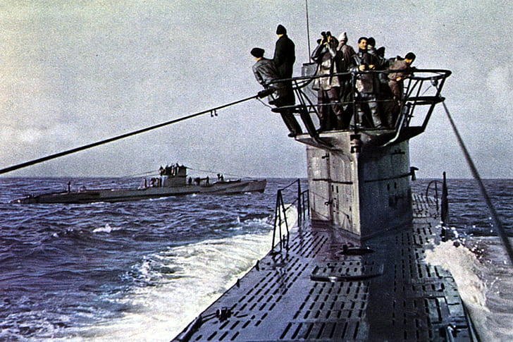 немецкая подводная лодка типа vii, HD обои