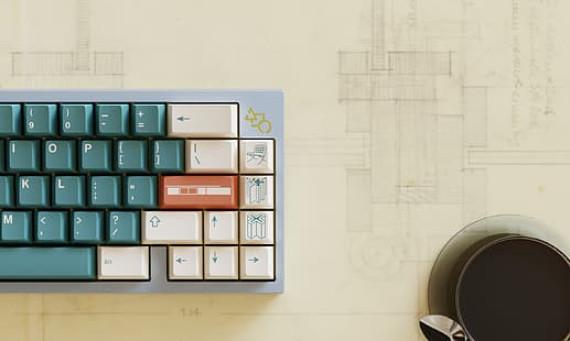 Tastenkappe, GMK, mechanische Tastatur, Tastaturen, HD-Hintergrundbild HD wallpaper
