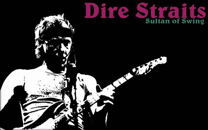 Dire Straits, афиша, рок-группы, HD обои