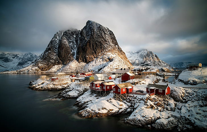 Norway, nature, HD wallpaper