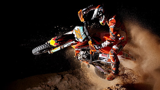 Motocross HD, deportes, motocross, Fondo de pantalla HD HD wallpaper