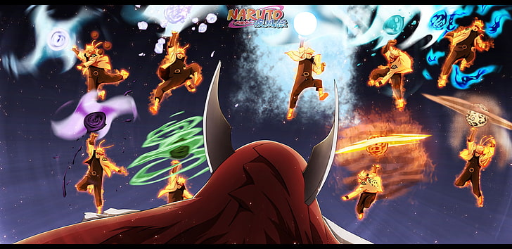 Anime, Naruto, Naruto Uzumaki, Rasengan (Naruto), Sohn Gokû (Naruto), HD-Hintergrundbild