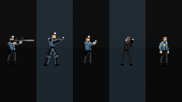 captura de tela do aplicativo de jogo, Gunpoint, videogames, HD papel de parede