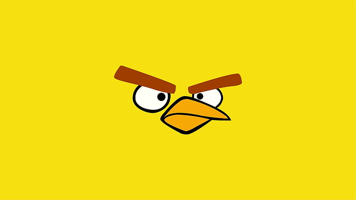 jeux vidéo minimaliste jaune en colère oiseaux fond jaune 1920x1080 Animaux oiseaux HD Art, Jeux vidéo, minimaliste, Fond d'écran HD