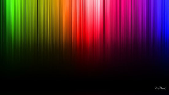 Another Spectrum, spectrum, colorful, bright, light, dark, colors, 3d and abstract, HD wallpaper HD wallpaper