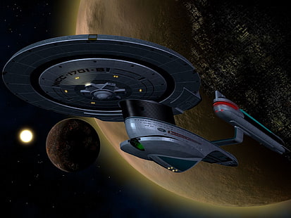 Звездный путь, Звездный путь: Оригинальная серия, Enterprise (Star Trek), HD обои HD wallpaper
