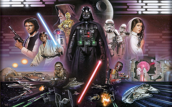 Star Warsstormtroopers Darth Vader Hintergrundbilder Downloaden Hd, HD-Hintergrundbild