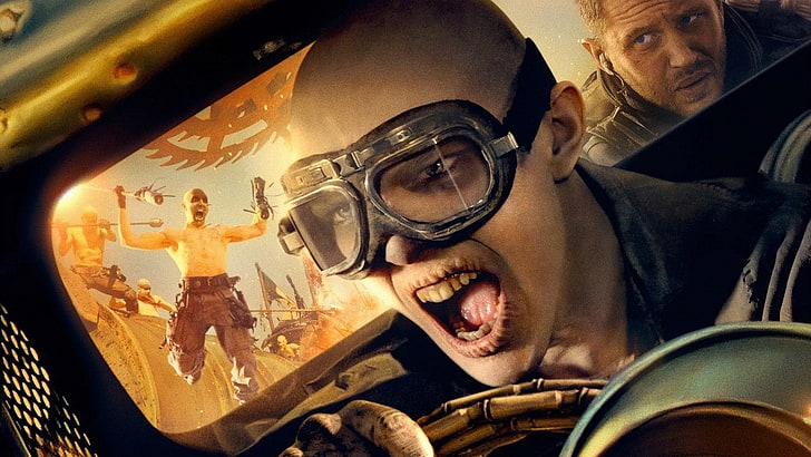 ภาพยนตร์เรื่อง Mad Max: Fury Road, Max Rockatansky, Nicholas Hoult, Nux (Mad Max), Tom Hardy, วอลล์เปเปอร์ HD
