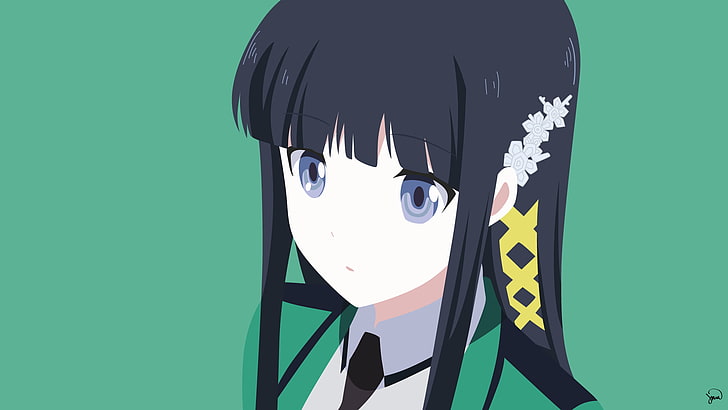 Anime Mädchen, Mahouka Koukou no Rettousei, Shiba Miyuki, HD-Hintergrundbild