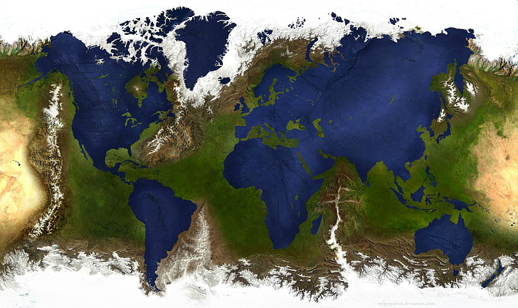 mapa, świat, Tapety HD