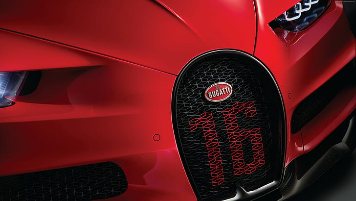 Bugatti Chiron Sport, 4K, hypercar, Fond d'écran HD