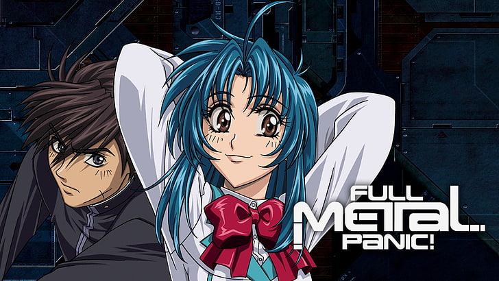 Anime, Full Metal Panic !, Kaname Chidori, Sousuke Sagara, Fond d'écran HD