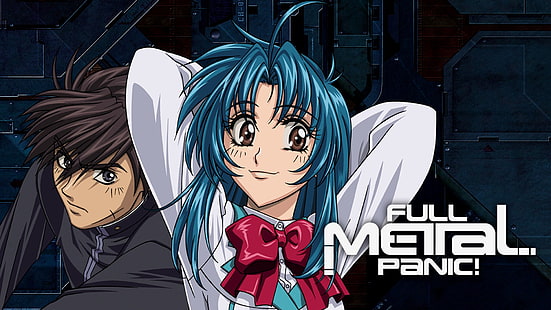 Anime, Full Metal Panic !, Kaname Chidori, Sousuke Sagara, Fond d'écran HD HD wallpaper