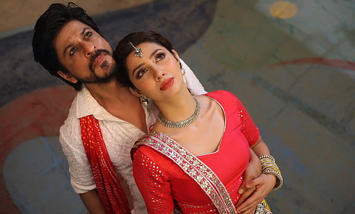 Mahira Khan, Raees, Shah Rukh Khan, Fondo de pantalla HD HD wallpaper