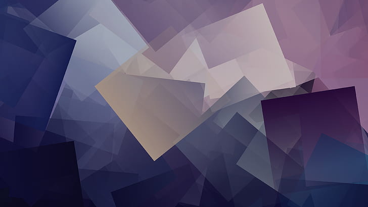 rave, cube, abstract, geometry, square, gradient, HD wallpaper