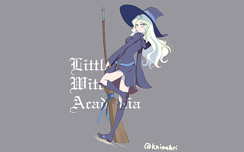 Anime, Little Witch Academia, Diana Cavendish, Tapety HD HD wallpaper