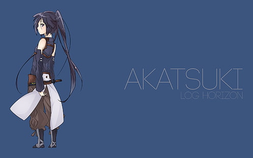 Log Horizon, Akatsuki (Log Horizon), anime dziewczyny, Tapety HD HD wallpaper