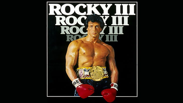 Rocky Balboa - Rocky III, rocky 3 boxer poster, movies, 1920x1080, rocky, rocky iii, rocky balboa, sylvester stallone, HD wallpaper
