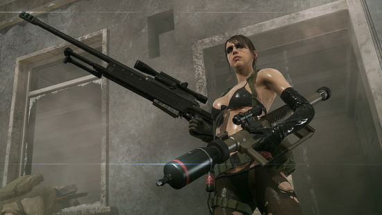 Тихо, видеоигры, Metal Gear Solid, Metal Gear Solid V: Призрачная боль, HD обои HD wallpaper