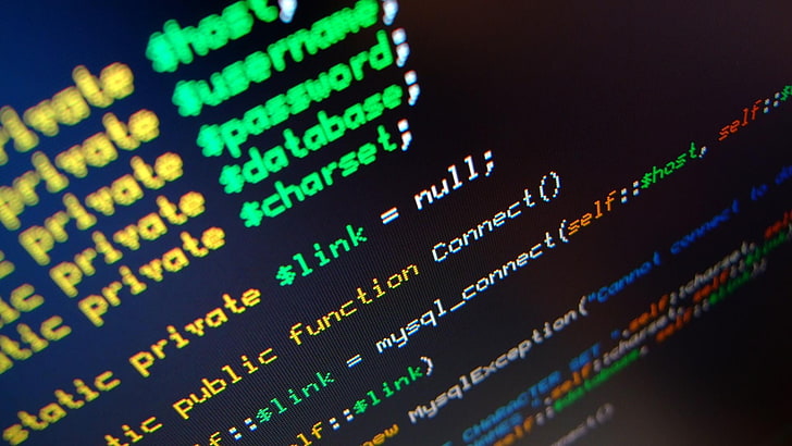 text, source code, computer, screen, programming language, code, coding, syntax, php code, line, tech, symbol, HD wallpaper