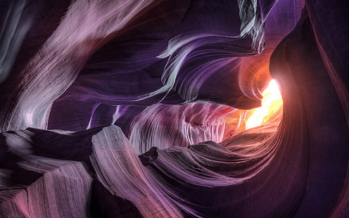 grotta, Antelope Canyon, HD tapet HD wallpaper