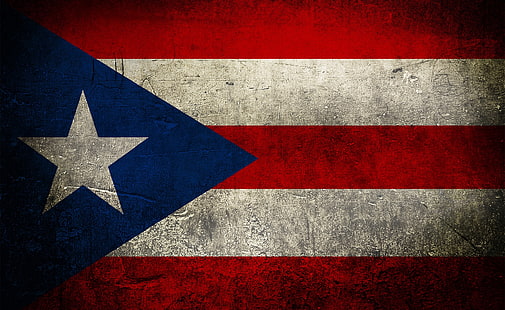 Grunge Flaggen von Puerto Rico, Texas Flagge, künstlerisch, Grunge, Flaggen, Puerto, Rico, HD-Hintergrundbild HD wallpaper