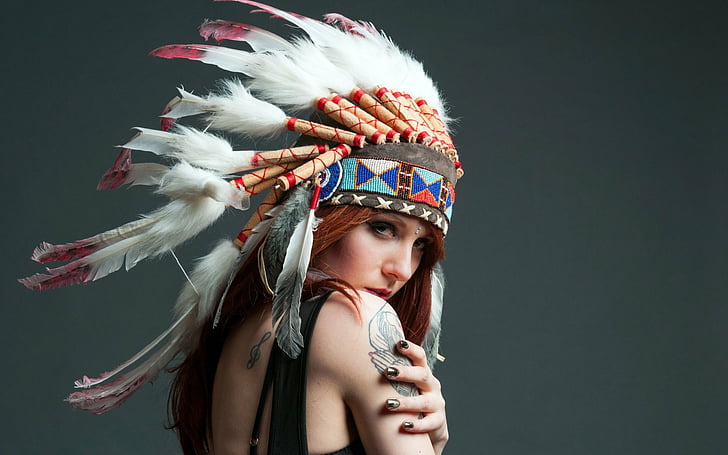 Wanita, penduduk asli Amerika, Wallpaper HD