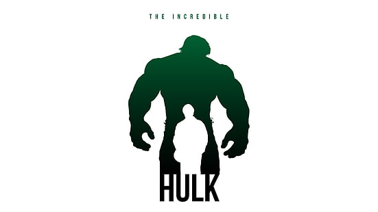 Ilustracja Incredible Hulk, The Avengers, Hulk, minimalizm, Tapety HD HD wallpaper