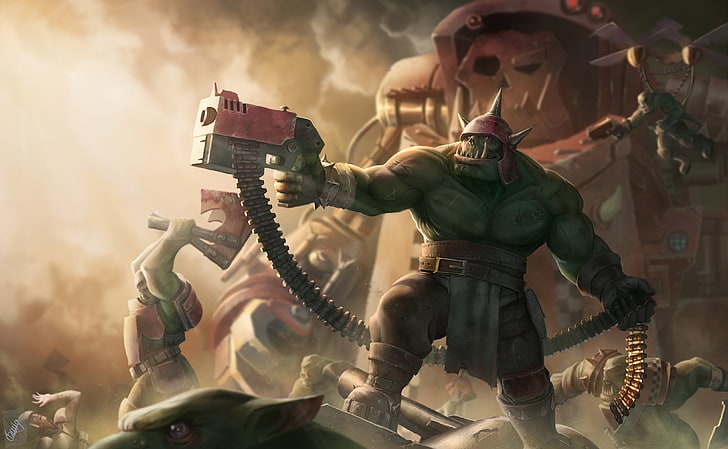 لعبة Warhammer 40k Orks، خلفية HD