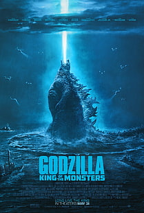 Godzilla, Godzilla: King of the Monsters, movies, HD wallpaper HD wallpaper
