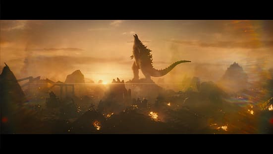 Godzilla: Monsters kung, Godzilla, HD tapet HD wallpaper