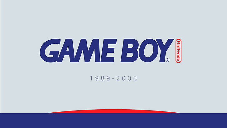 Логотип Nintendo Game Boy, GameBoy, Nintendo, видеоигры, логотип, бренды, HD обои