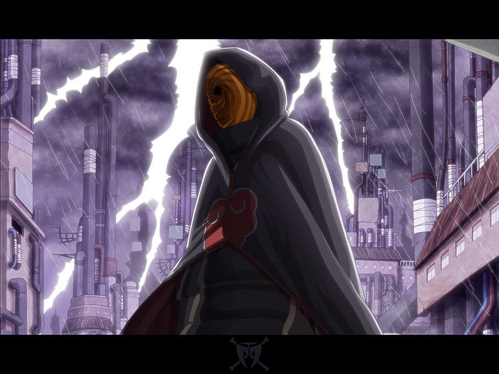 Naruto Obito Hintergrund, Naruto Shippuuden, Tobi, Anime, HD-Hintergrundbild