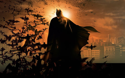Batman 3 The Dark Knight Rises, dunkel, Ritter, Batman, steigt auf, HD-Hintergrundbild HD wallpaper
