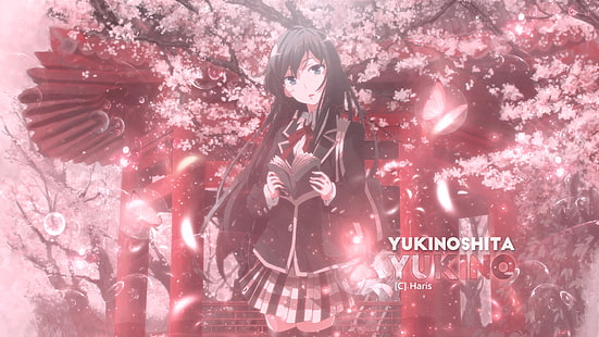 Anime, Minha comédia romântica adolescente SNAFU, Oregairu, Yukino Yukinoshita, HD papel de parede HD wallpaper