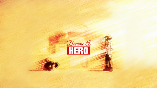 Midoriya Izuku, todo o poder, Boku no Hero Academia, HD papel de parede HD wallpaper