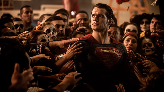 Henry Cavill sebagai Superman, Henry, Superman, Cavill, Wallpaper HD HD wallpaper