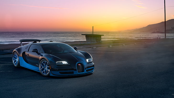 Spor Araba, Bugatti Veyron Büyük Spor Vitesse, 5K, HD masaüstü duvar kağıdı