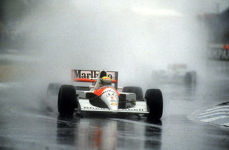 McLaren, Lotus, spray, 1984, Formula 1, 1990, Legend, Ayrton Senna, 1988, 1991, 1994, sport estremi, 1988-1993, Toulmin, Williams, 1985-1987, campione del mondo, Speedway, Sfondo HD HD wallpaper