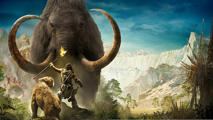 Far Cry, Far Cry Primal, Mammoth, HD wallpaper