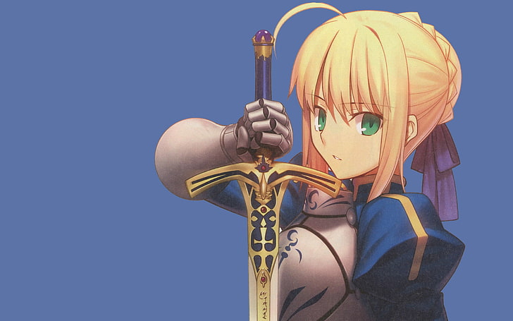 Fate Series, Sabre, anime girls, Fate / Stay Night, Wallpaper HD