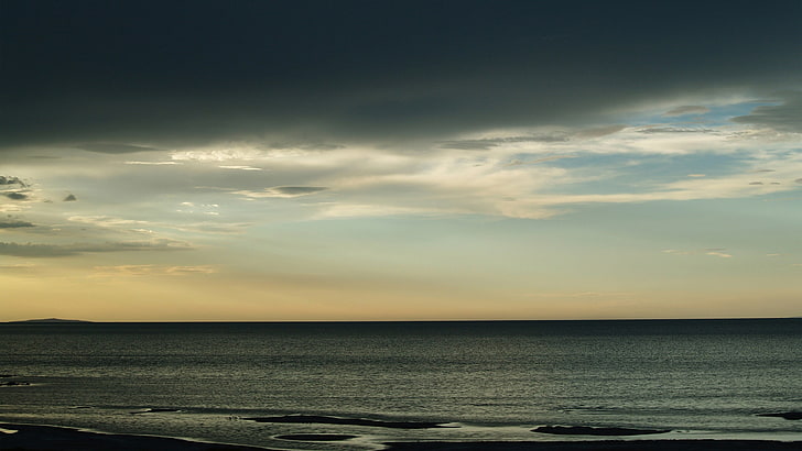 body of water, nature, sea, sky, horizon, water, HD wallpaper