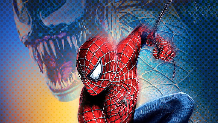 Spider-Man, Spider-Man 3, Tobey Maguire, Venom, HD wallpaper