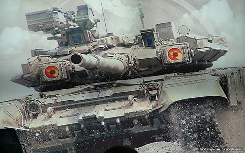 ทหารรัสเซีย t 90 รถถังรถถังอาวุธ, วอลล์เปเปอร์ HD HD wallpaper