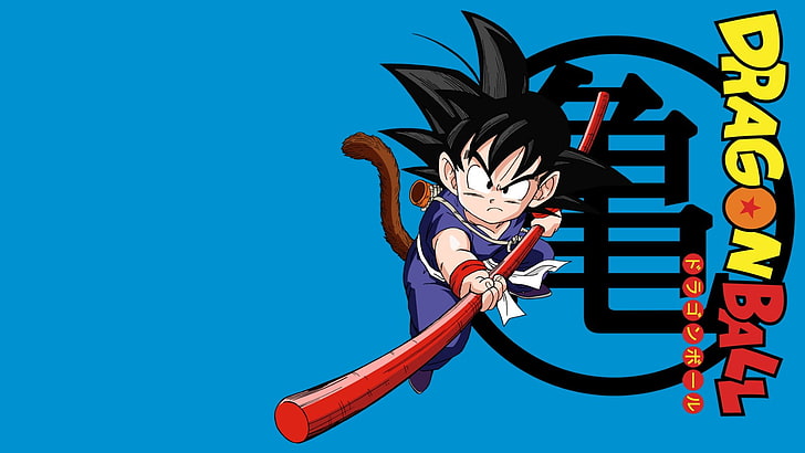 Dragon Ball illustration, Dragon Ball, Son Goku, anime, HD tapet