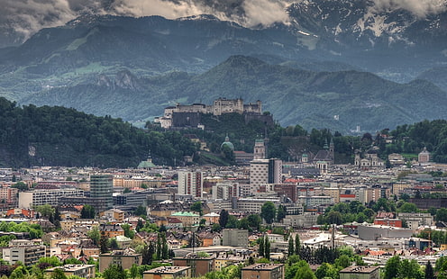Österreich, Salzburg, HD-Hintergrundbild HD wallpaper