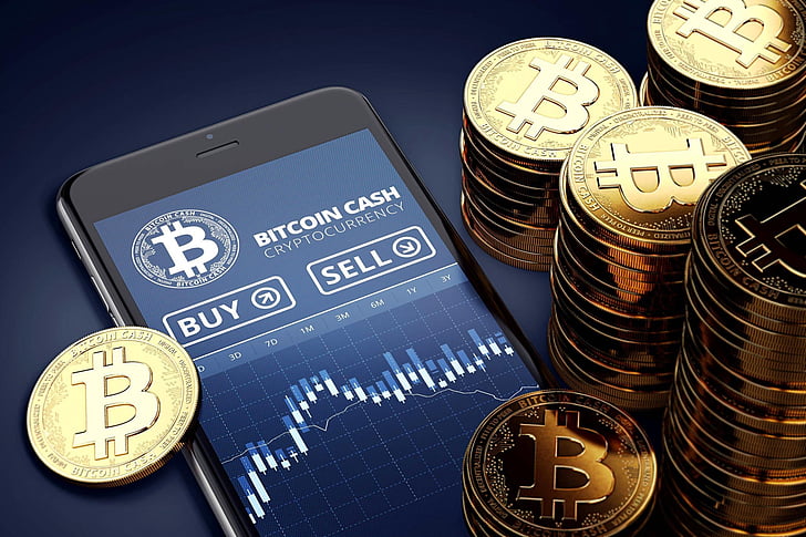 Technologie, Bitcoin, Kryptowährung, HD-Hintergrundbild