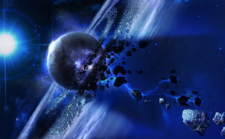 Meteoriten 4k schön, HD-Hintergrundbild