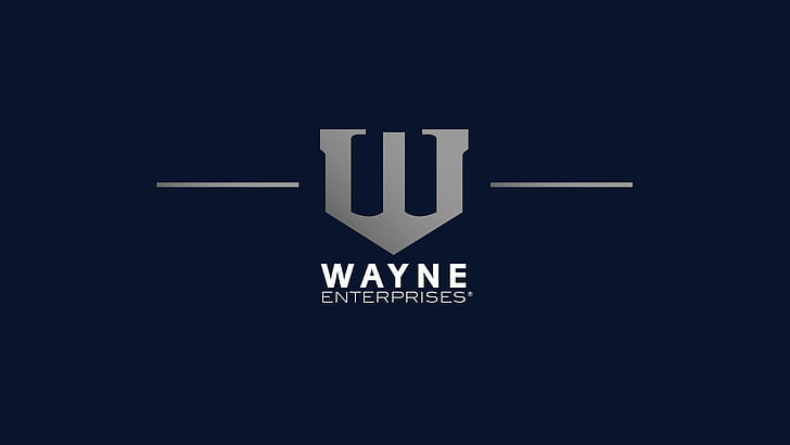 Wayne Enterprises Logo Batman DC HD, çizgi film / çizgi roman, batman, logo, dc, wayne, şirketler, HD masaüstü duvar kağıdı